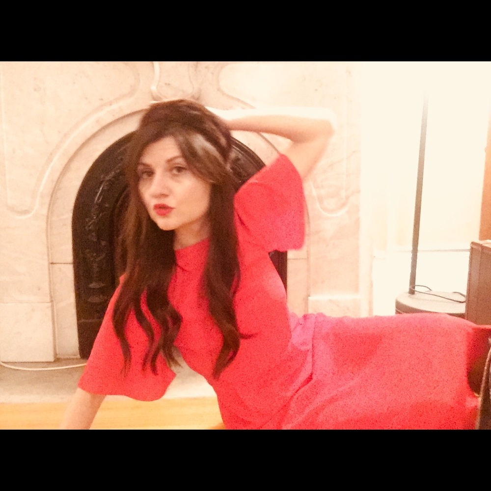 H&M red dress